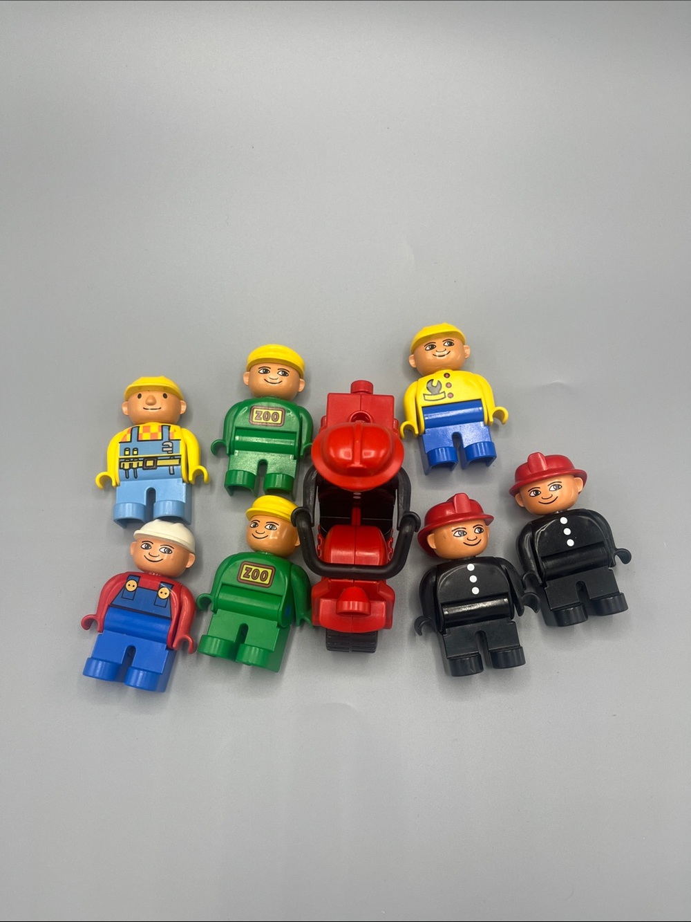 Vintage LEGO Duplo Figures Lot of 9